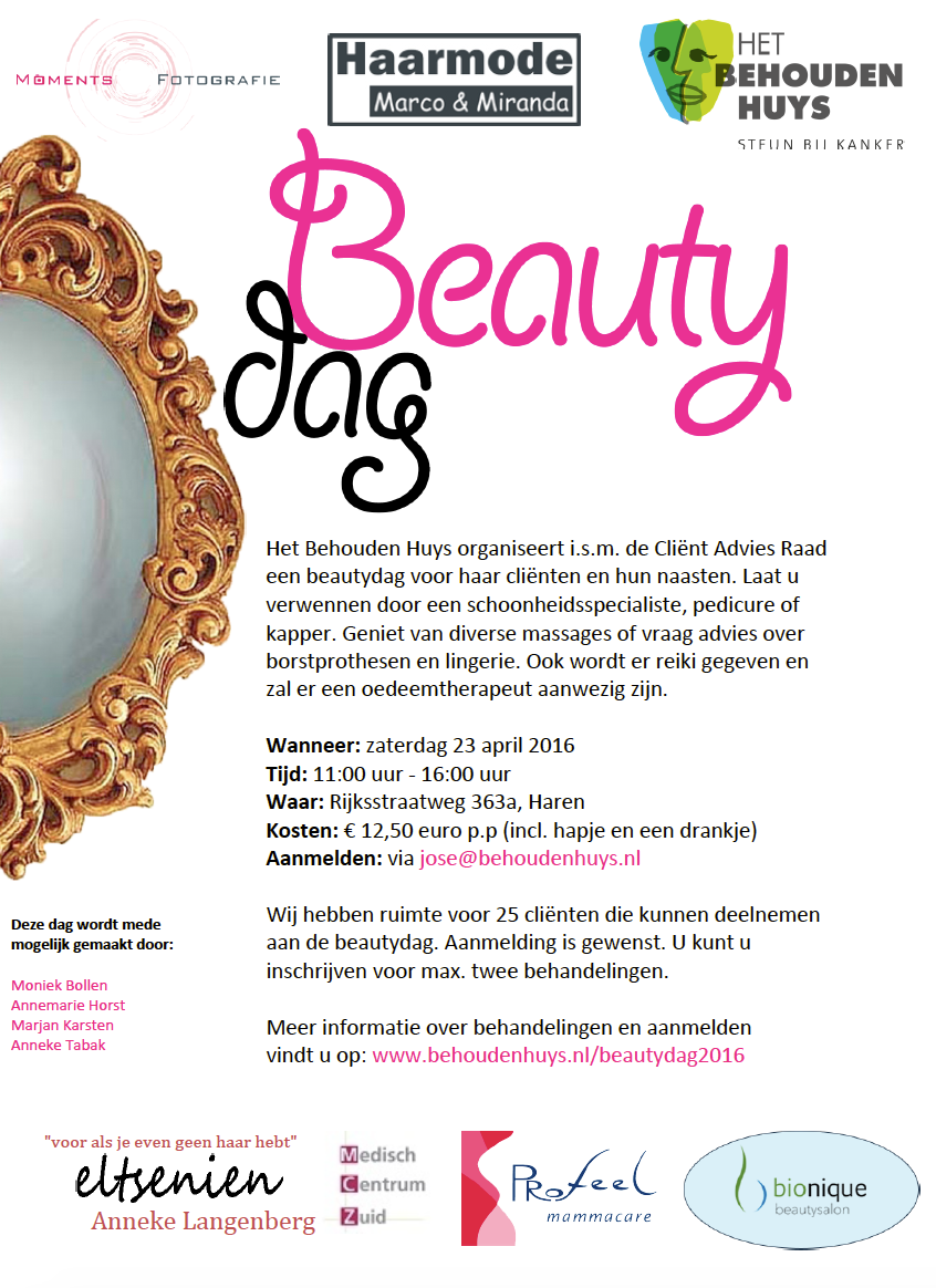 beautydag 2016 behouden huys